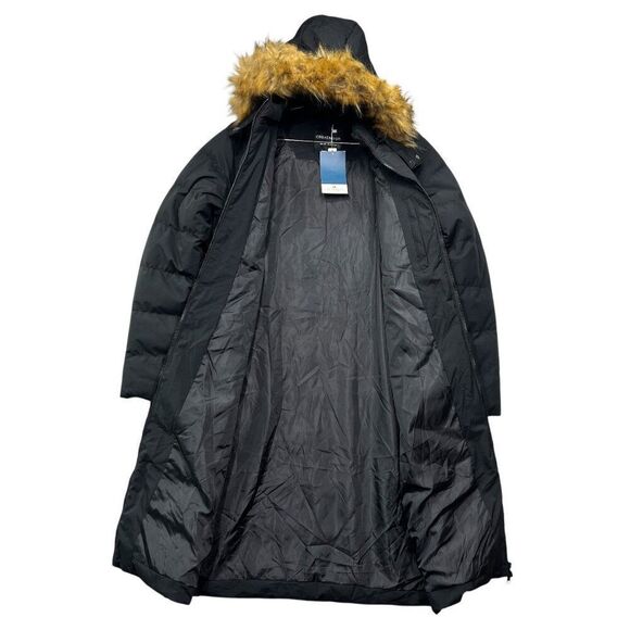 Createmo US Jacket Women's Size Large Long Winter Faux Fur Puffer Coat - Picture 5 of 12
